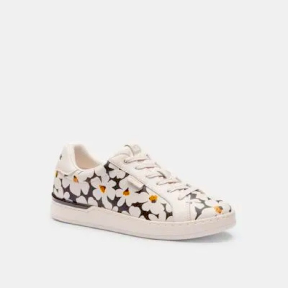 Coach Floral Low Line Low Top Sneakers. NIB. Size: 5.5